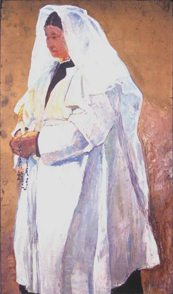 Femme de la confrérie du St Sacrement ou Pénitente