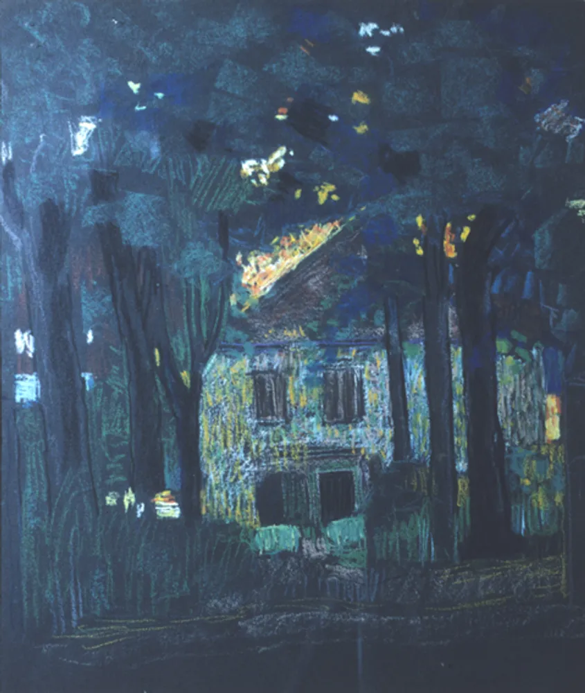 Maison sous les arbres