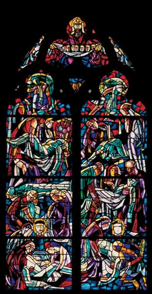 Histoire de Saint Maurice et de la Légion Thébaine: la sépulture des martyrs, reçus par Abraham, père des croyants