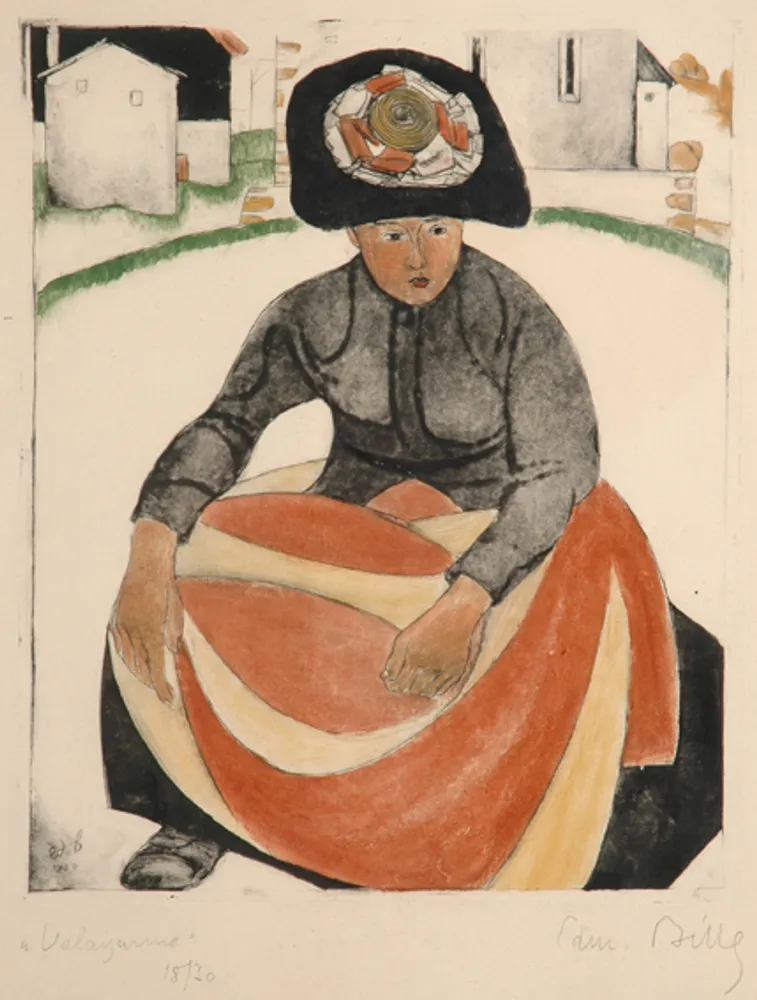 Paysanne d’Anniviers ou Valaisanne, version rouge