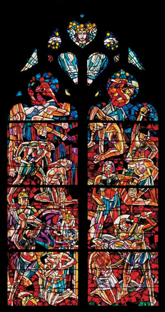 Histoire de Saint Maurice et de la Légion Thébaine: la légion est massacrée par les fantassins