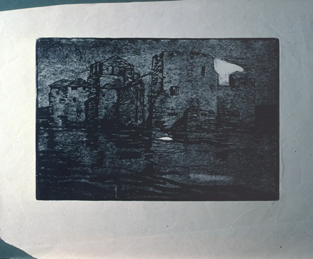 Vue d’un château